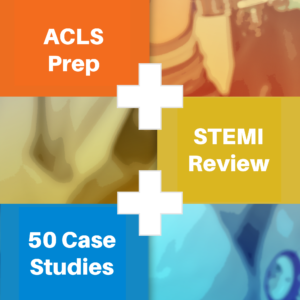 Starter Online ECG 3-course Suite (22 Hrs CME | ACLS Prep + STEMI + 50 Cases)