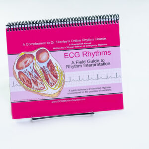 Dr Stanley's ECG Rhythms Field Guide Book Front Cover
